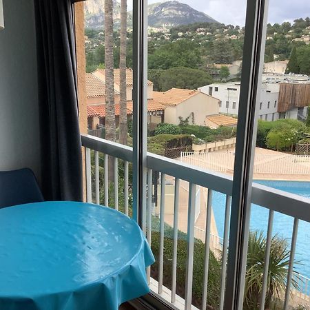 Au Calme Dans Hameau Fleuri Joli Studio 3 Pers Piscine Parking Wi-Fi Vence Buitenkant foto